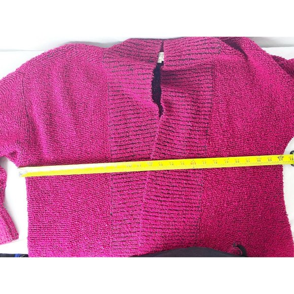 Vtg SideEffects SM Acrylic Popcorn Long Cardigan - Picture 6 of 8